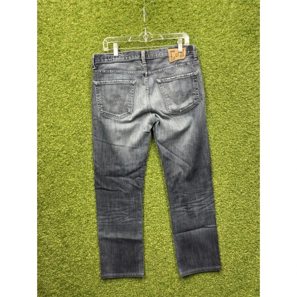Citizens Of Humanity Core Jeans Mens 33 Blue Medium Wash Slim Straight Fit